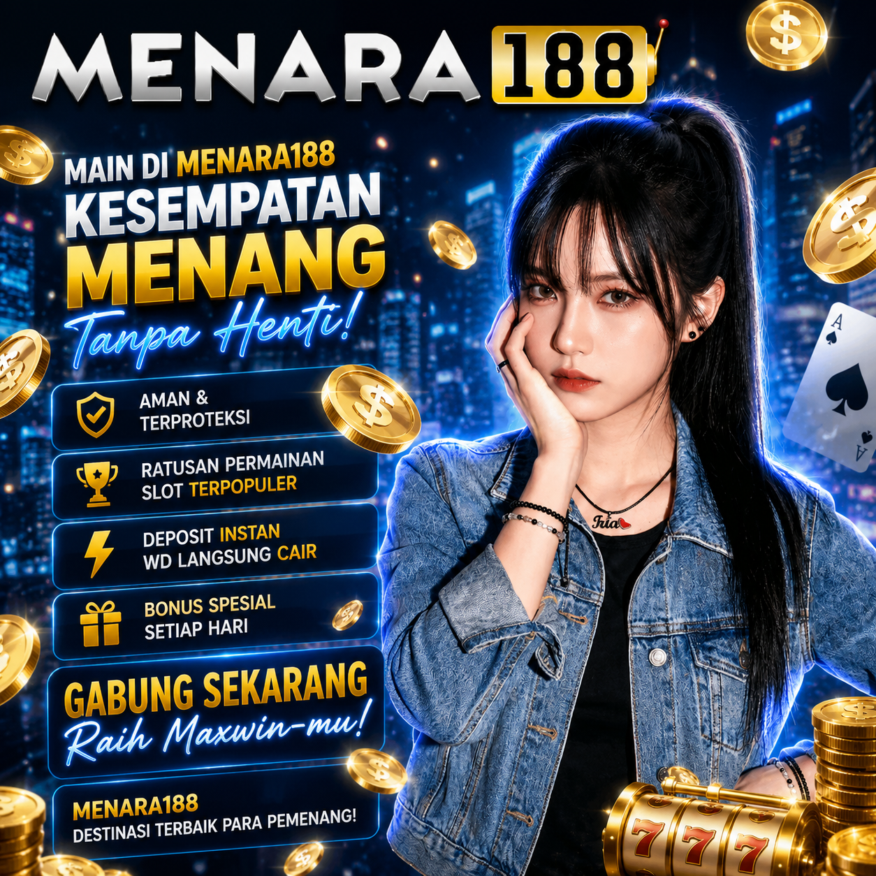 MENARA188 | Rekomendasi Situs Slot Gacor Link Slot 188 Online Mudah Menang Slot88